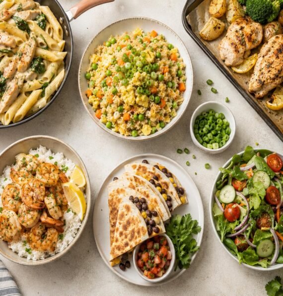 Quick and Easy Recipes for Busy Days: Delicious Meals in Under 30 Minutes