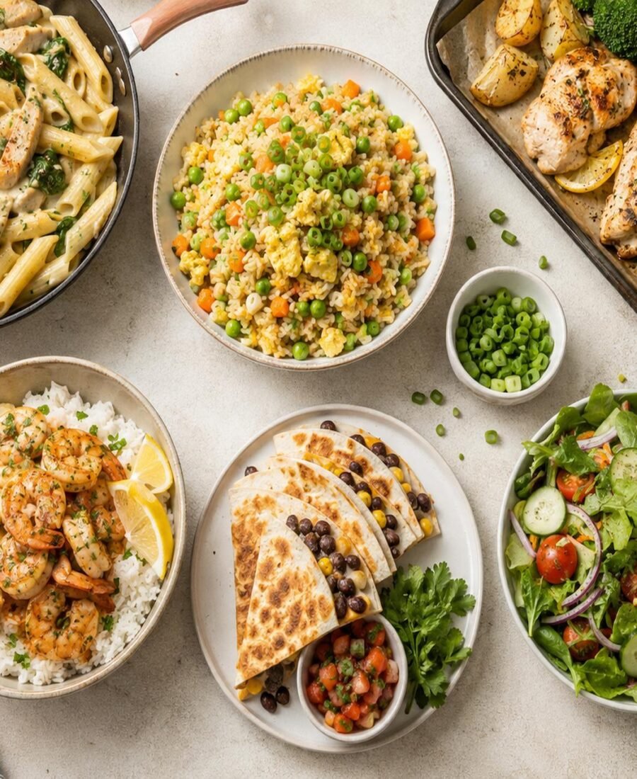 Quick and Easy Recipes for Busy Days: Delicious Meals in Under 30 Minutes