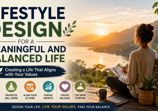 Lifestyle Design for a Meaningful and Balanced Life: Creating a Life That Aligns with Your Values